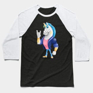 Most wanted-Bad Boy Unicorn Baseball T-Shirt